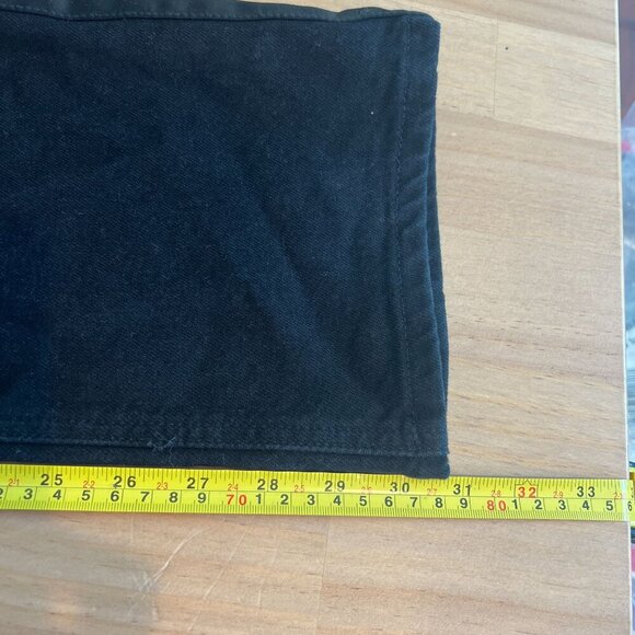 Lauren Ralph Lauren BLACK LABEL Women's Satin-Stripe High-Rise Boot Jeans Sz 8 - Picture 10 of 11